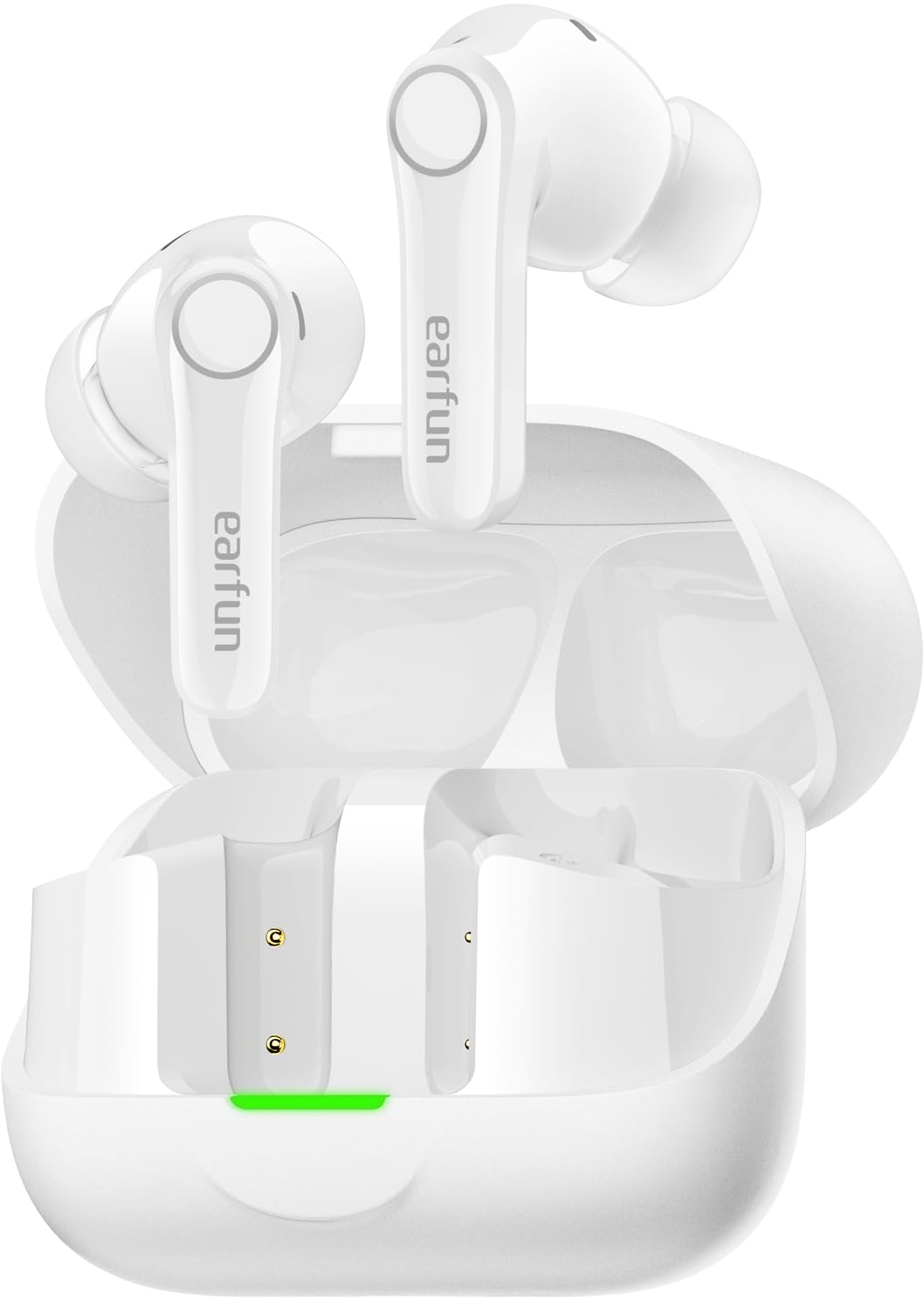 EarFun Air Pro 4+ Adaptive Noise Cancelling Wireless Earbuds Qualcomm aptX Lossless Dual Drivers 54H Bluetooth 6.0