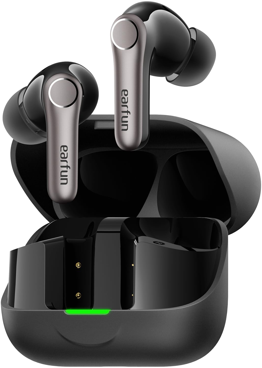 EarFun Air Pro 4+ Adaptive Noise Cancelling Wireless Earbuds Qualcomm aptX Lossless Dual Drivers 54H Bluetooth 6.0