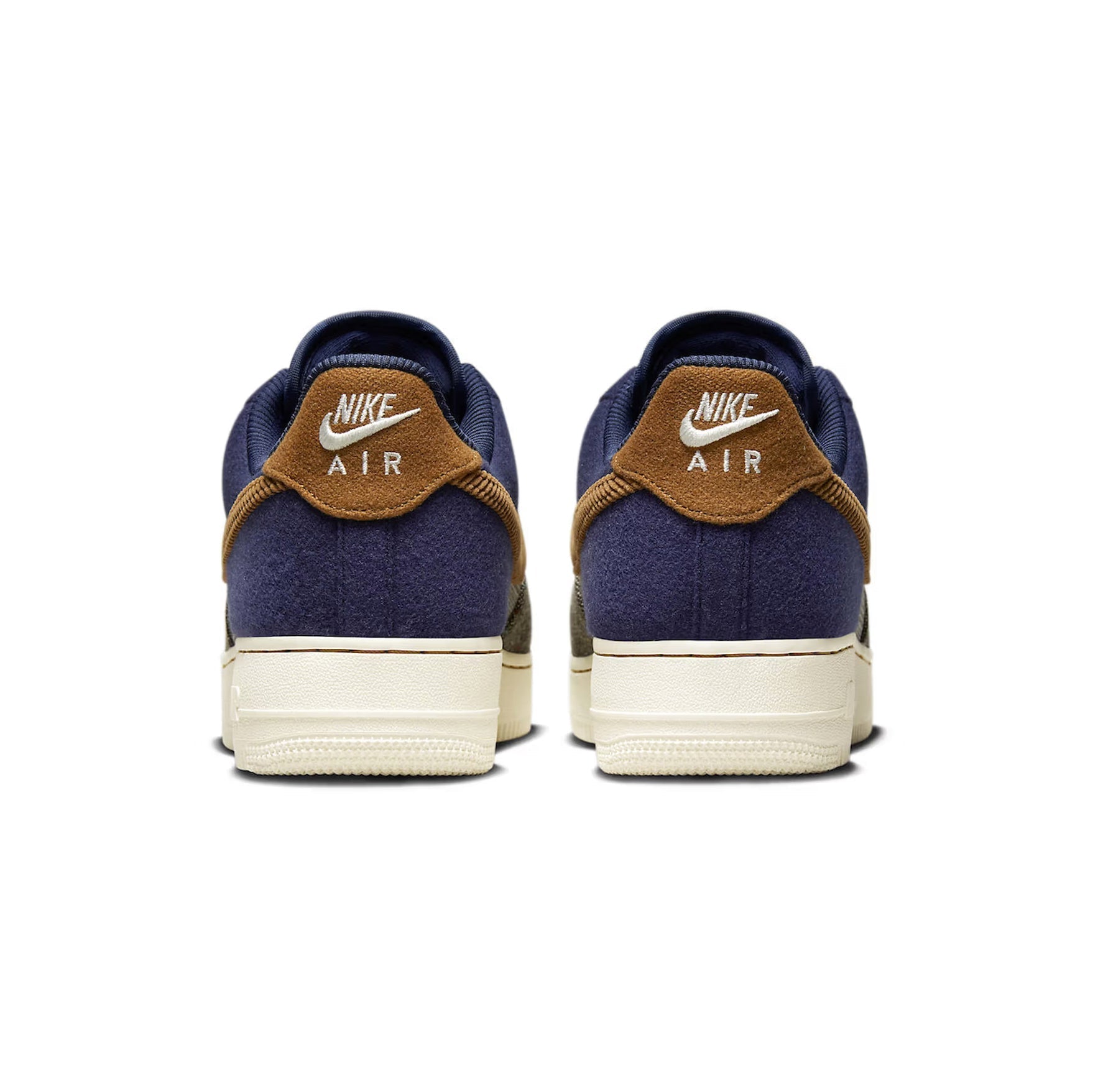 Nike Air Force 1 '07 Premium Tweed Blu Navy e Marrone