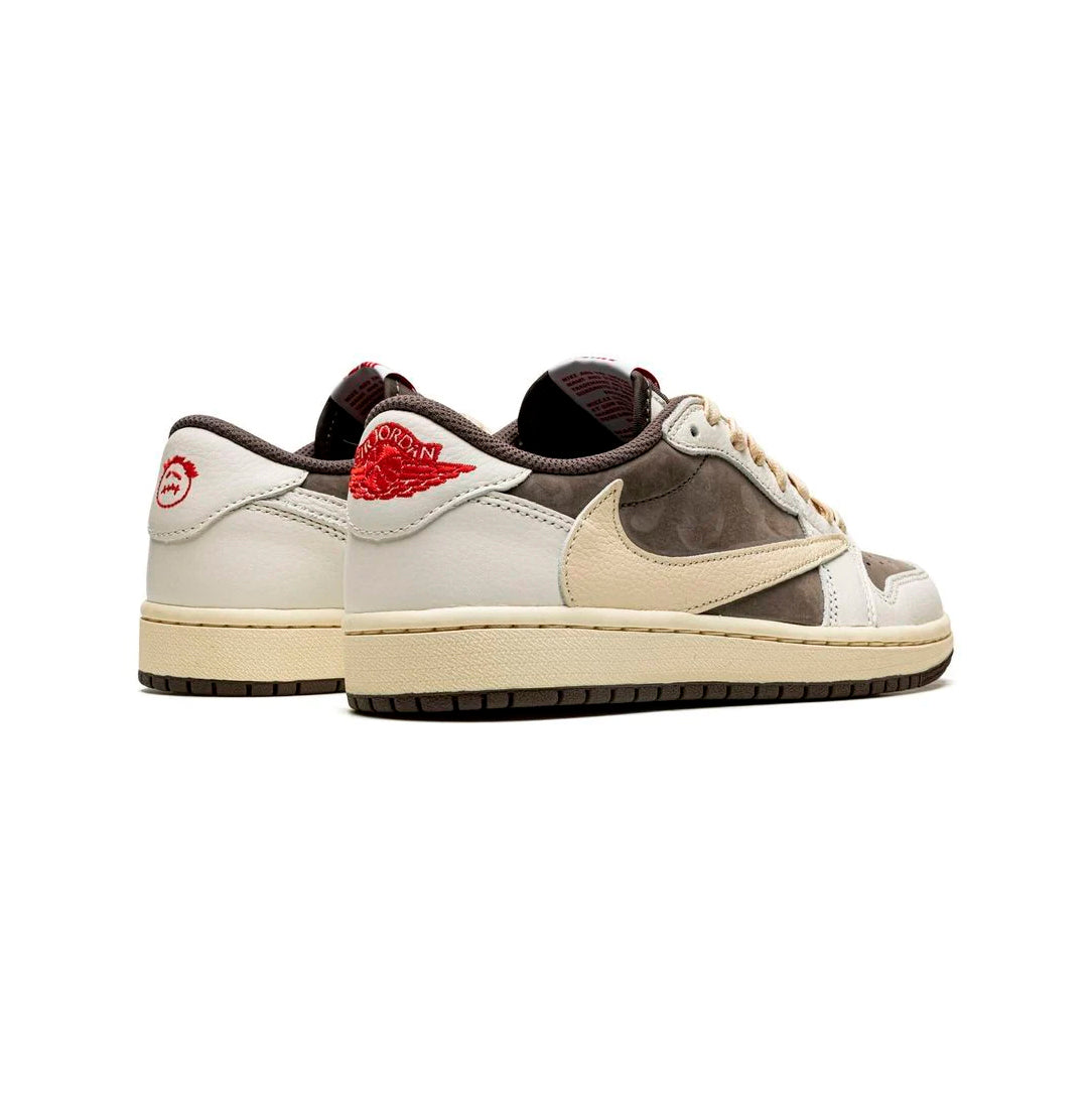 Nike Air Jordan 1 Low OG Travis Scott Reverse Mocha Marrone Bianco Uomo
