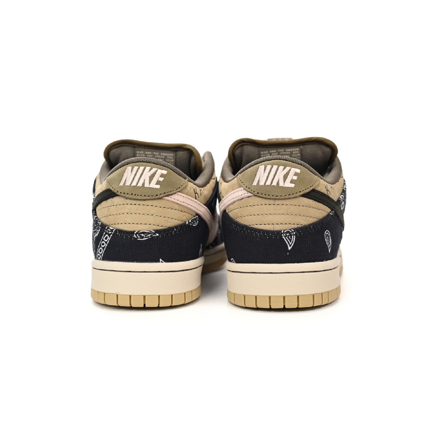 Nike Dunk Low SB Travis Scott Bandana e Beige Uomo