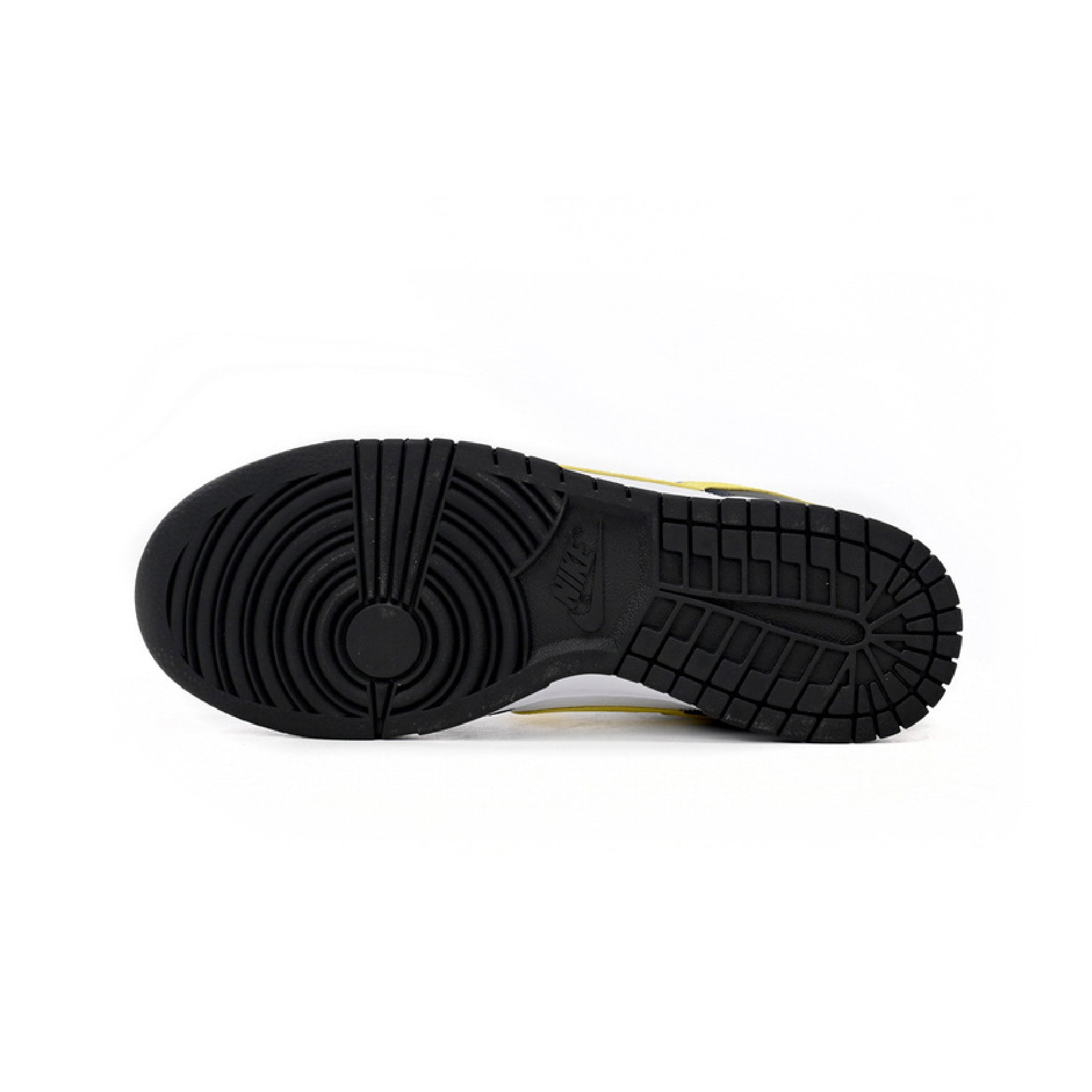 Nike Dunk Low Nero Giallo Ottico e Bianco Scarpe Uomo
