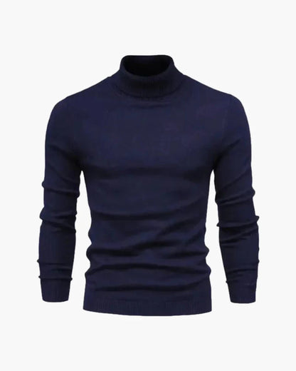 JANGSAN Merinowolle-Rollkragenpullover