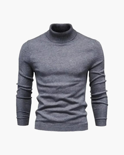 JANGSAN Merinowolle-Rollkragenpullover