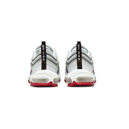 Nike Air Max 97 Grigio Argento Rosso Varsity Uomo Sneakers Iconiche