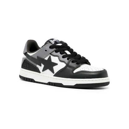 Sneakers A Bathing Ape SK8 STA #5 Bianco Nero Grigio