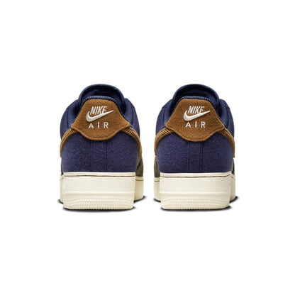 Nike Air Force 1 '07 Premium Tweed Blu Navy e Marrone