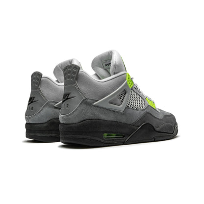 Nike Air Jordan 4 Retro SE Grigio Neon Verde Uomo