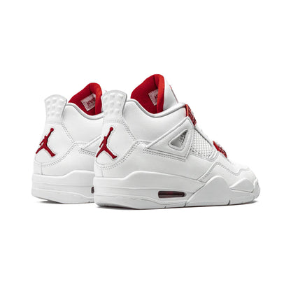 Nike Air Jordan 4 Retro Metallic Red Bianco Rosso Uomo