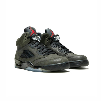 Nike Air Jordan 5 Retro Fear Pack Verde Oliva Nero Uomo