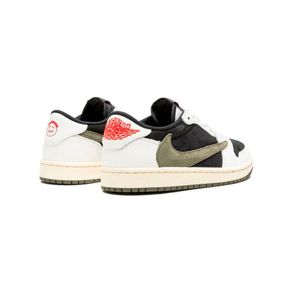 Nike Air Jordan 1 Low OG Travis Scott Reverse Olive Nero Bianco Uomo
