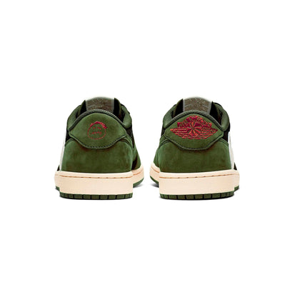 Nike Air Jordan 1 Low Travis Scott Verde Oliva Scuro Uomo