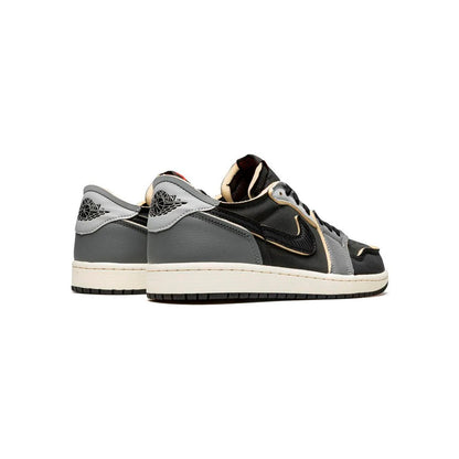Air Jordan Low EX Nero e Smoke Grey Uomo