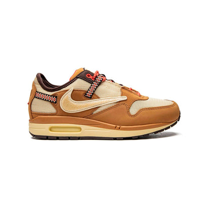 Nike Air Max 1 Wheat Lemon Travis Scott Marrone Uomo Sneakers Limited Edition