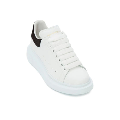 Alexander McQueen Sneakers Oversized Bianche con Dettaglio Nero