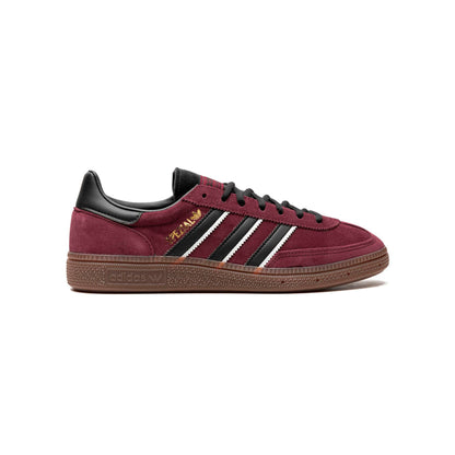Adidas Handball Spezial Scarpe Bordeaux e Nero con Suola Gum Uomo Retro