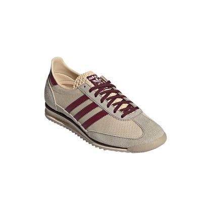 Adidas SL 72 Scarpe Beige e Bordeaux Uomo Stile Retro Vintage