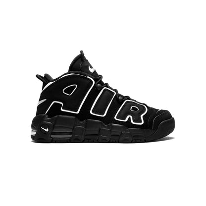 Nike Air More Uptempo Nero con Dettagli Riflettenti Sneakers Uomo