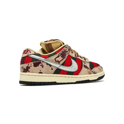 Nike Dunk Low SB Freddy Krueger Rosso Verde e Beige Uomo