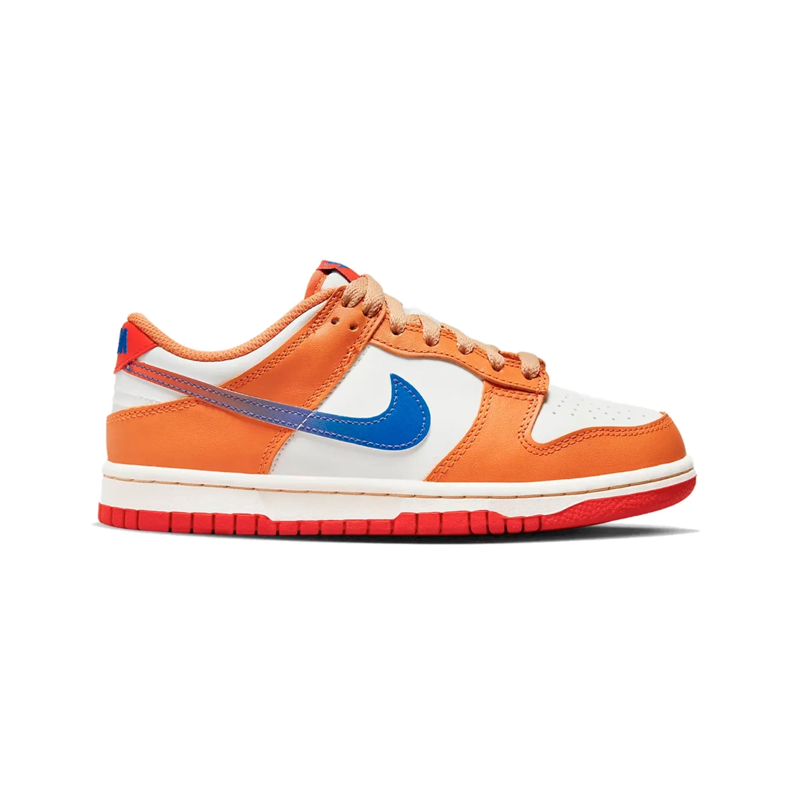 Nike Dunk Low SB Arancione Hot Curry e Blu Game Royal Uomo