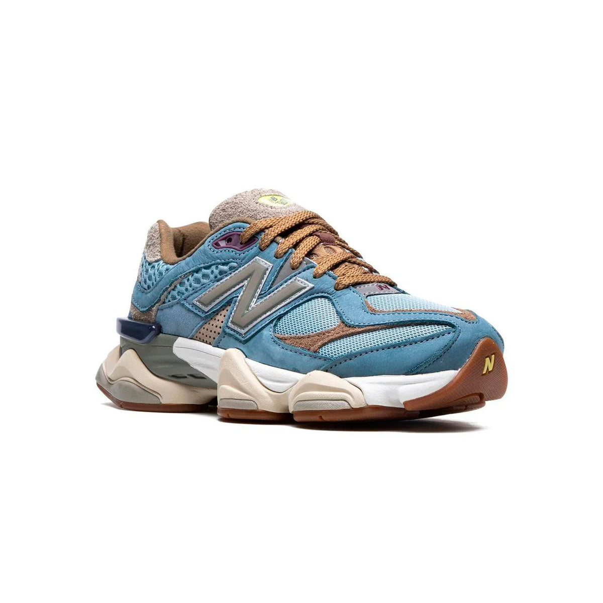 New Balance 9060 Uomo Azzurro e Marrone x Bodega Stile Retro Casual