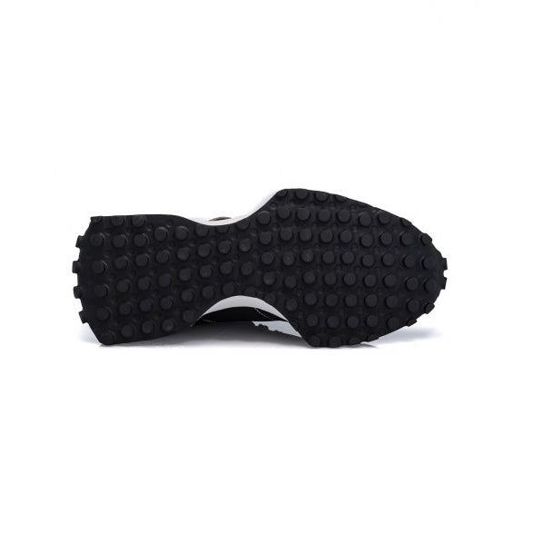 New Balance 327 Scarpe Uomo Nero Bianco Retro Running Eleganti