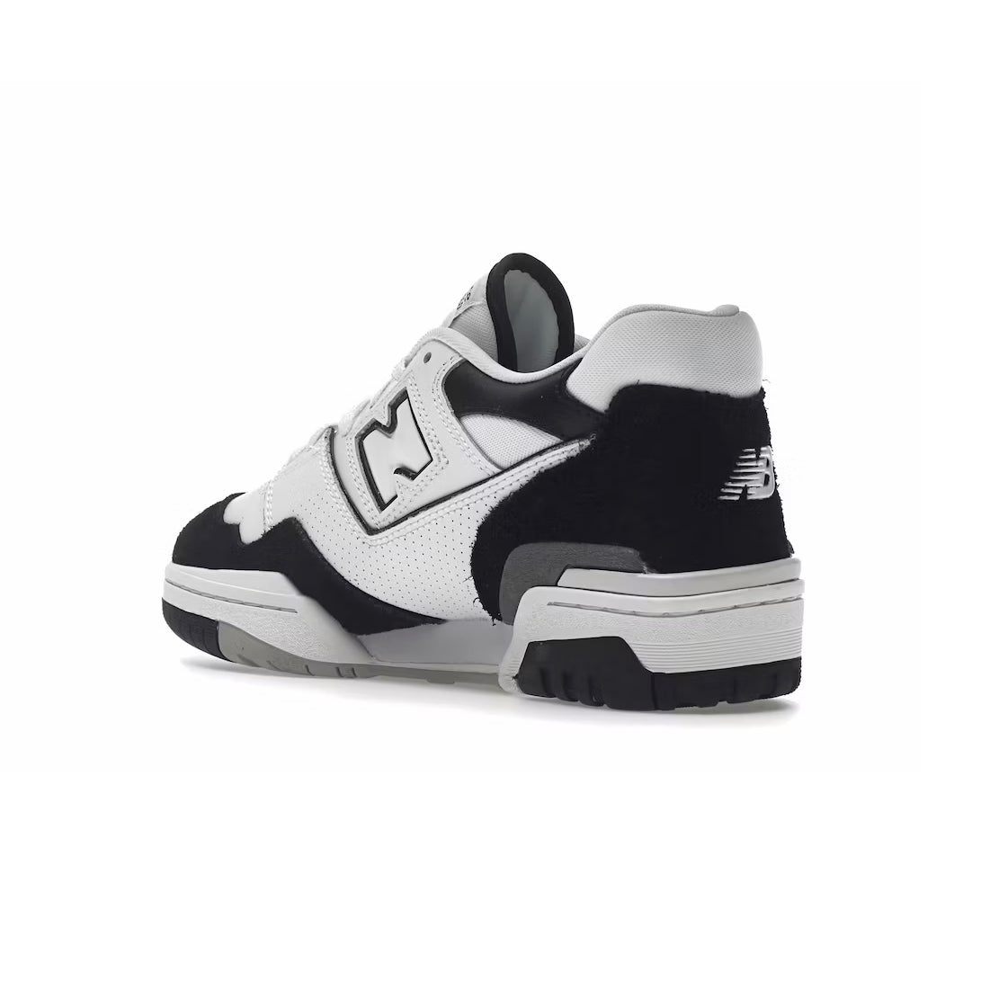 New Balance 550 Scarpe Uomo Bianche Nere e Grigie Stile Retro Sportivo