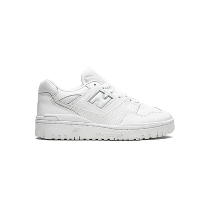New Balance 550 Scarpe Uomo Total White in Pelle Casual Retro
