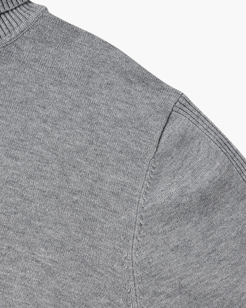 JANGSAN Merinowolle-Rollkragenpullover