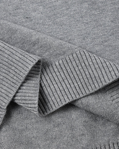 JANGSAN Merinowolle-Rollkragenpullover