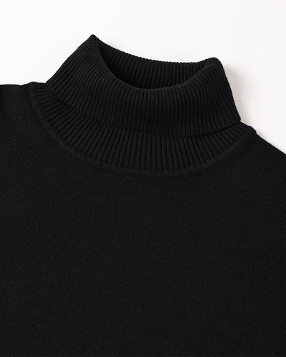 JANGSAN Merinowolle-Rollkragenpullover