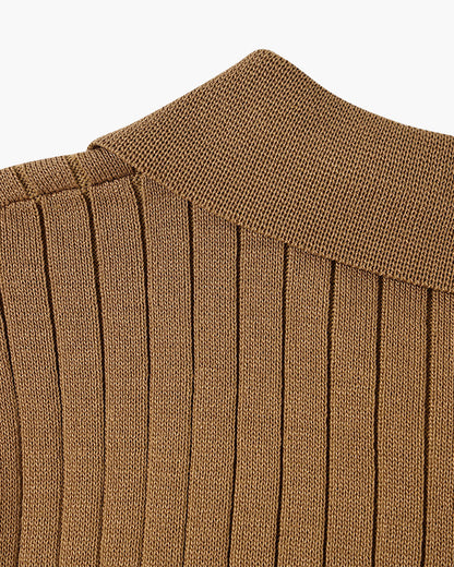 GIMCHEON Gestricktes Poloshirt