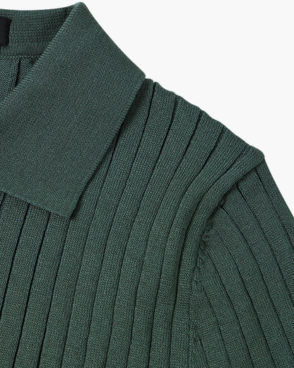 GIMCHEON Gestricktes Poloshirt