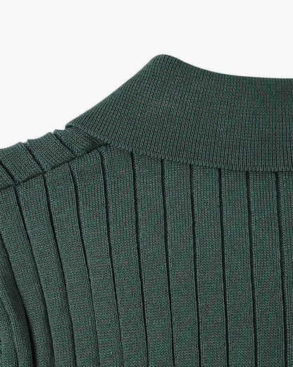GIMCHEON Gestricktes Poloshirt