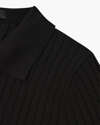 GIMCHEON Gestricktes Poloshirt