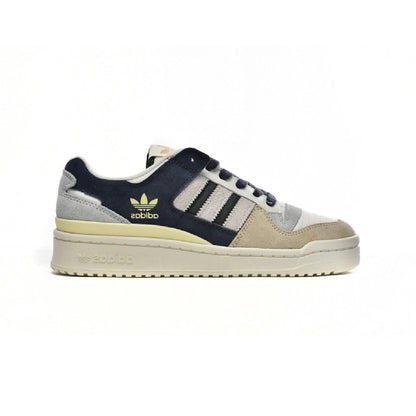 Sneakers Adidas Forum Low x Quiccs Grigio Beige in Suede