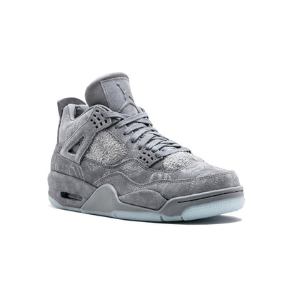 Nike Air Jordan 4 Retro Kaws Grigio Suede Limited Edition Uomo