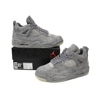Nike Air Jordan 4 Retro Kaws Grigio Suede Limited Edition Uomo