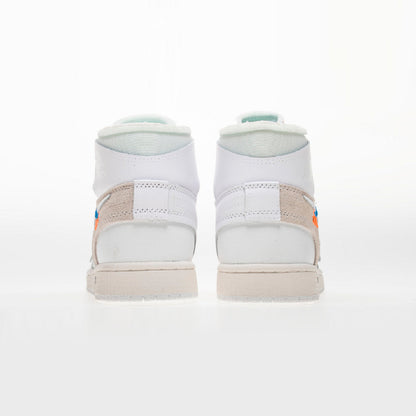 Nike Air Jordan 1 Retro High x Off-White Euro Bianco Neutro Uomo Donna