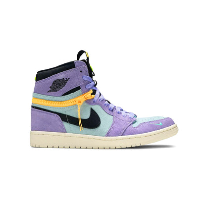 Nike Air Jordan 1 High Switch Viola Purple Pulse e Azzurro