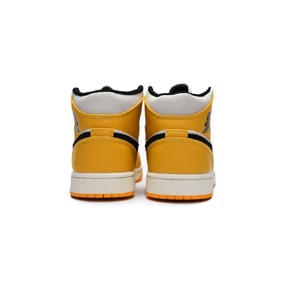 Nike Air Jordan 1 Mid SE Giallo Viola Lakers Retro