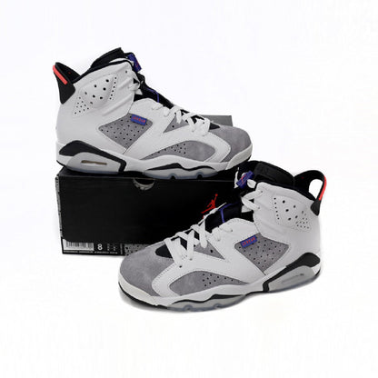 Nike Air Jordan 6 Grigio Viola Uomo Sneakers Alte