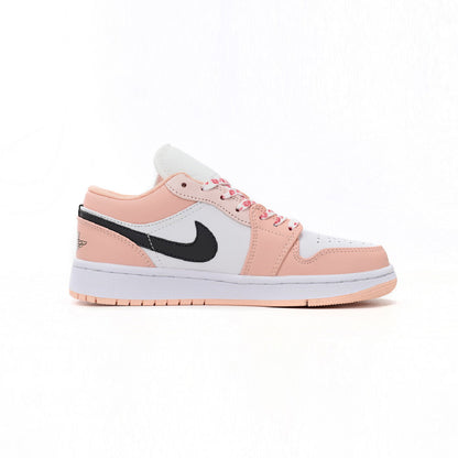 Nike Air Jordan 1 Low Rosa Bianco Nero Artic Powder