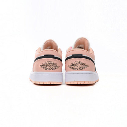 Nike Air Jordan 1 Low Rosa Bianco Nero Artic Powder