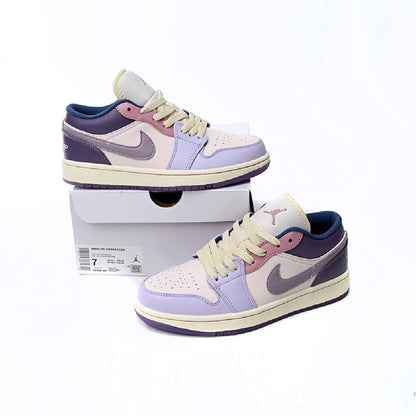 Nike Air Jordan 1 Low Multicolore Pastello Pelle Premium
