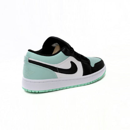 Nike Air Jordan 1 Low Verde Menta Nero Bianco Pelle Premium