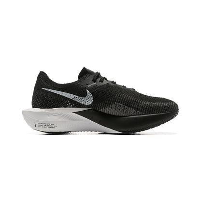 Nike ZoomX VaporFly Nero Bianco Argento Scarpe Running Leggere