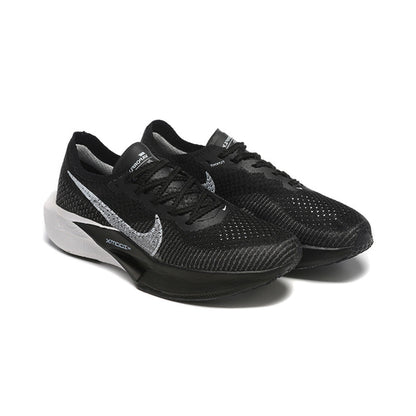 Nike ZoomX VaporFly Nero Bianco Argento Scarpe Running Leggere