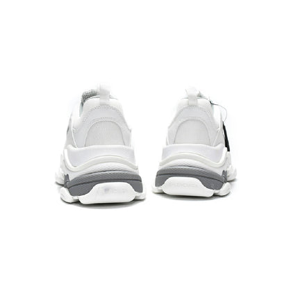 Balenciaga Triple S Sneakers Bianche e Argento Uomo Donna Esclusive