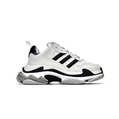 Balenciaga x Adidas Triple S Sneakers Bianche - Scarpe Chunky di Lusso